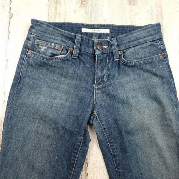 Joe's Jeans Women's Provocateur Mid Rise Medium Wash Bootcut Size 24 - Picture 5 of 12